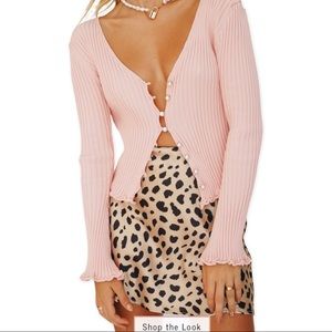 Restless Beauty Ribbed Knit Top